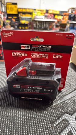 Milwaukee m18 8.0 forge battery