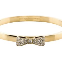 Kate Spade New York Rose Good Tone Hinge Bracelet