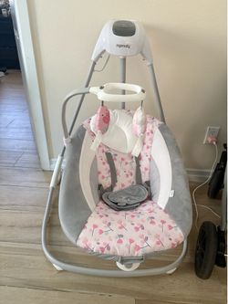 Baby girl swing