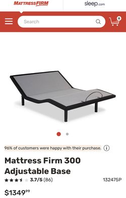 Mattress Firm 300 King Size Adjustable Base