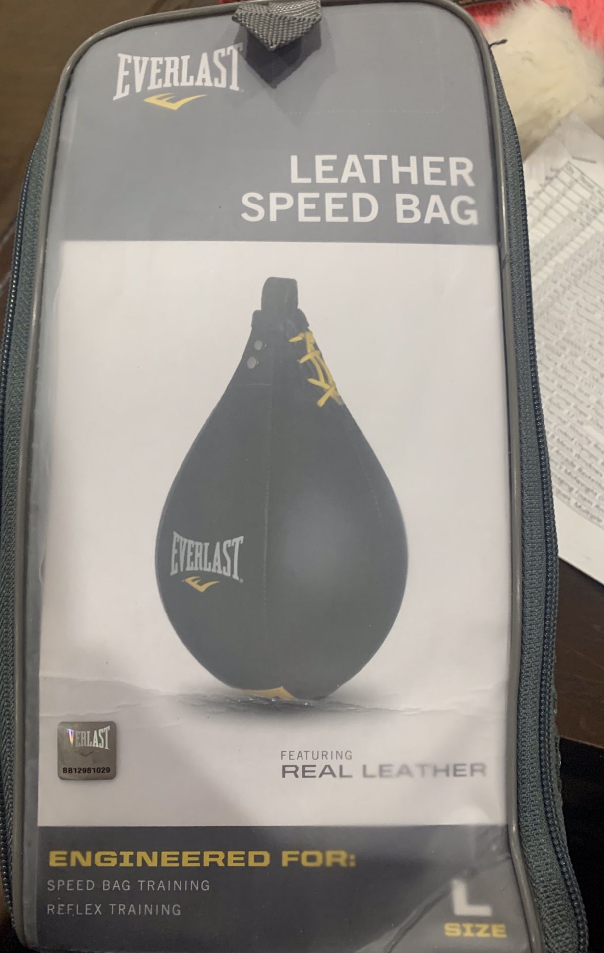 Speed Bag. Everlast leather new