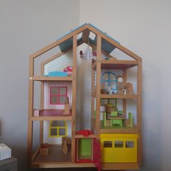 Melissa and Doug Wooden Playhouse 