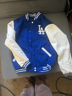 JH Los Angeles Dodger’s reversalable varsity jacket