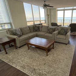 Set Of Couches 3 Pieces 