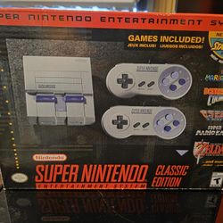 Super Nintendo Classic sealed