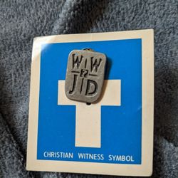 Brand New What Would Jesus Do Pin