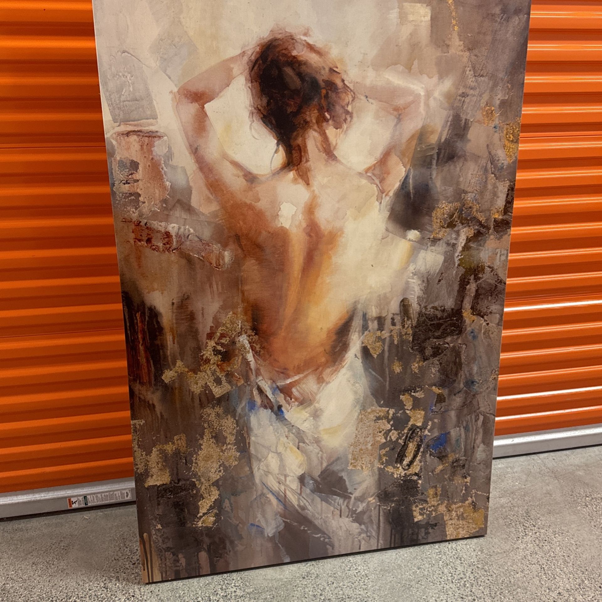 Painting Art showering woman Make a Offer