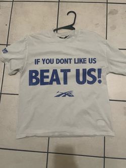 blue hellstar shirt “IF YOU DONT LIKE US BEAT US”