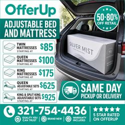 QUEEN MEMORY FOAM MATTRESS FROM $100 / NEW IN PLASTIC