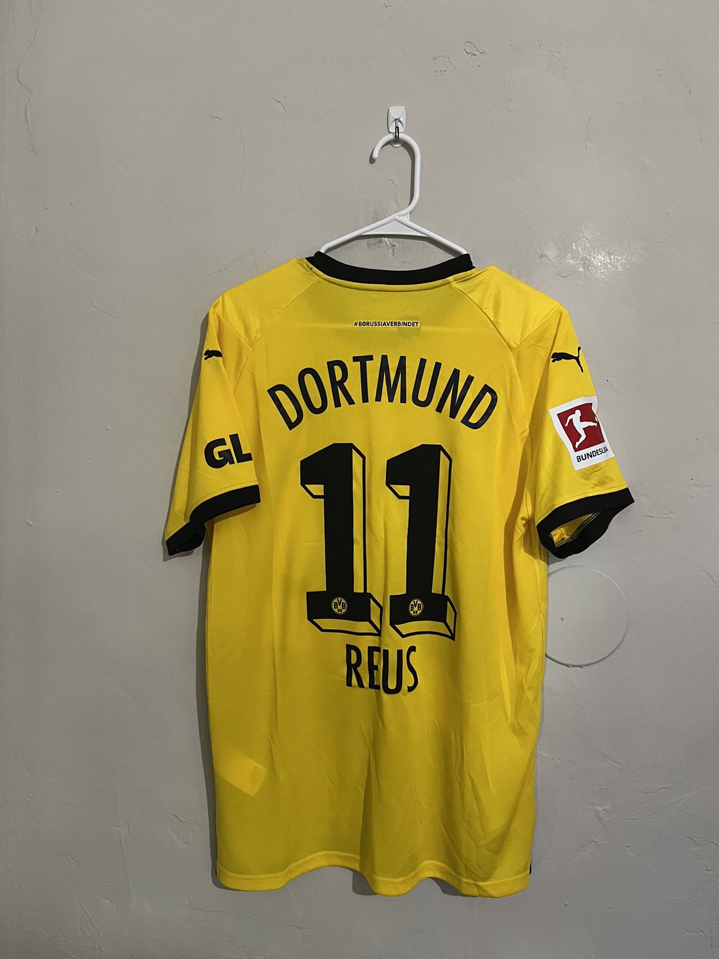Dortmund 2023-24Home Reus Jersey (Medium Large XL 2X)