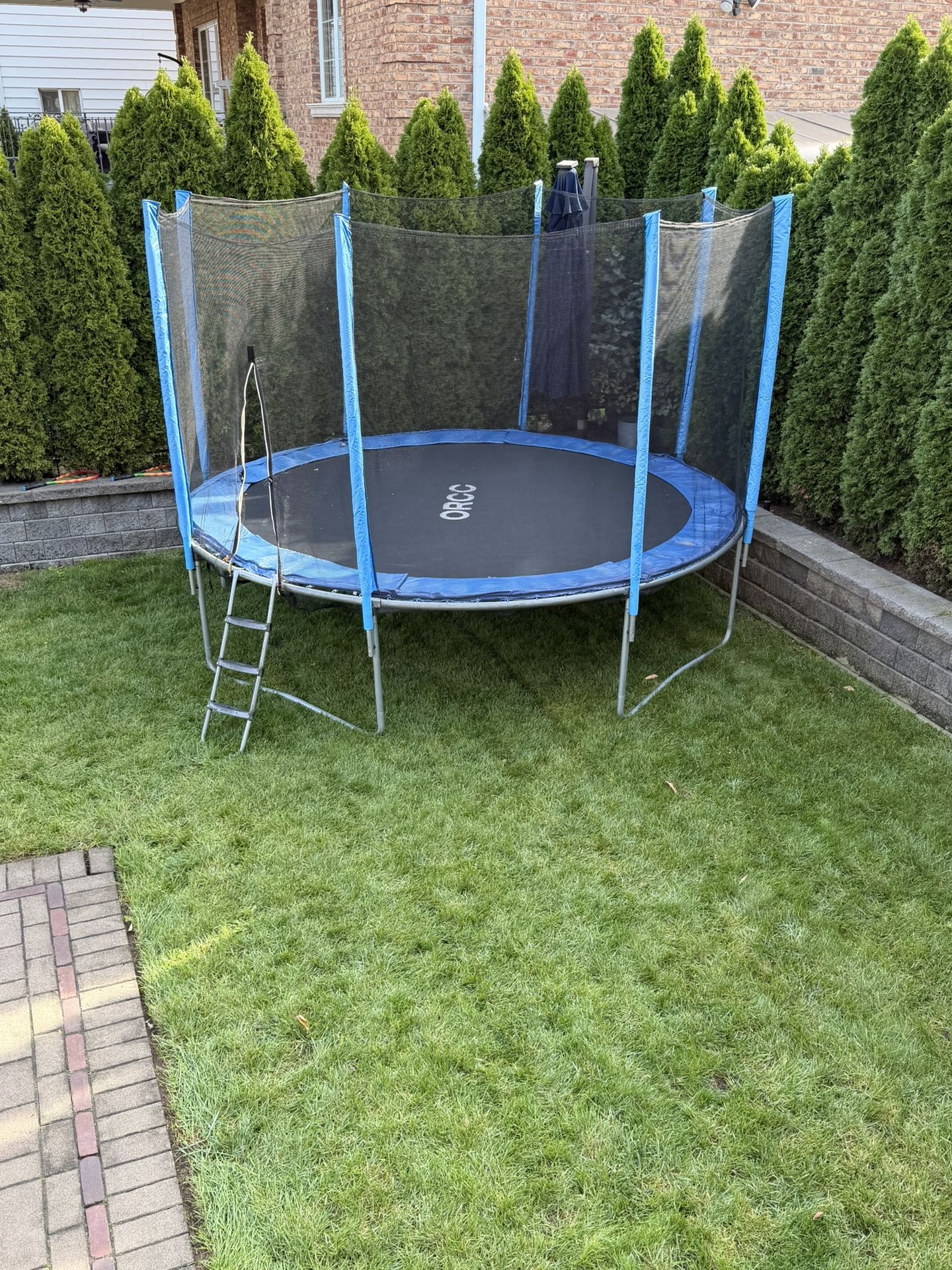 Trampoline For Sale 12ft)ORCC 15 14 12 10 8FT Trampolines 450 LBS Weight