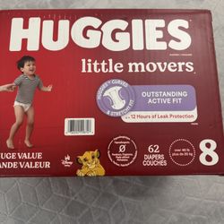 Huggies Little Movers Baby Disposable Diapers