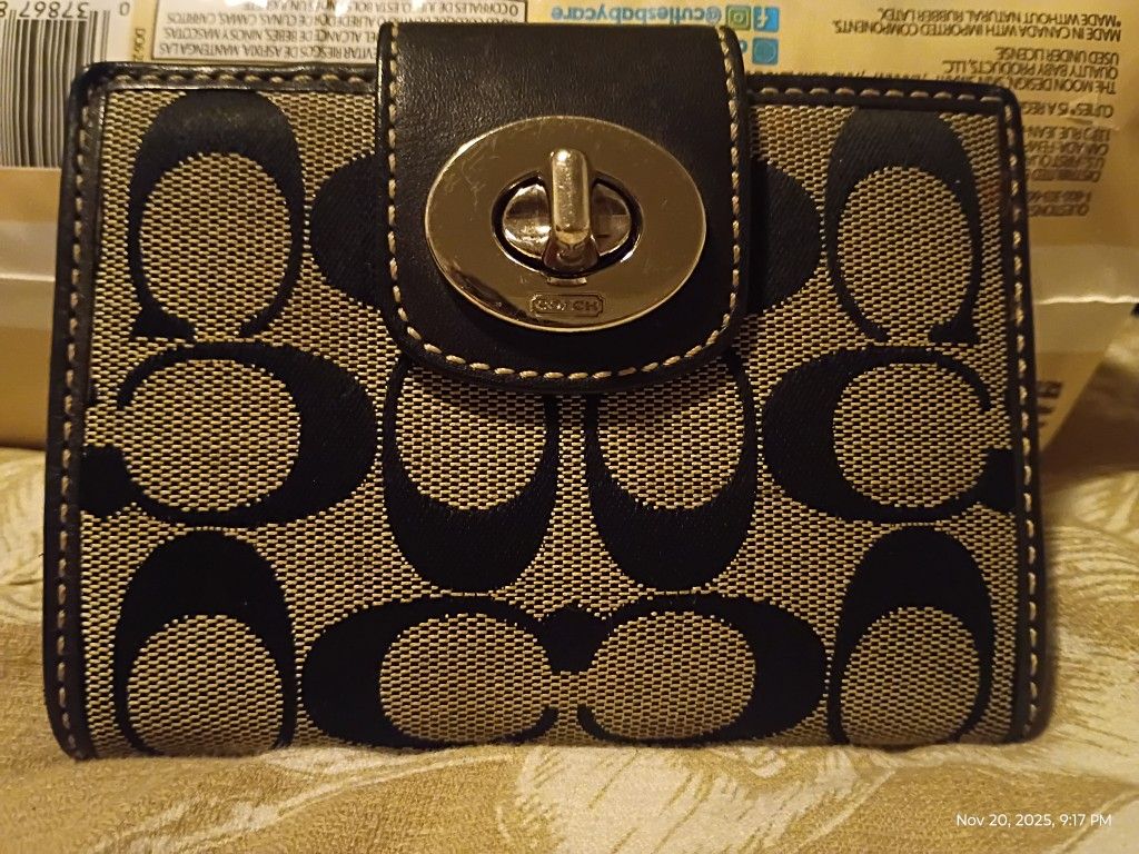 Vintage Authentic Coach Wallet