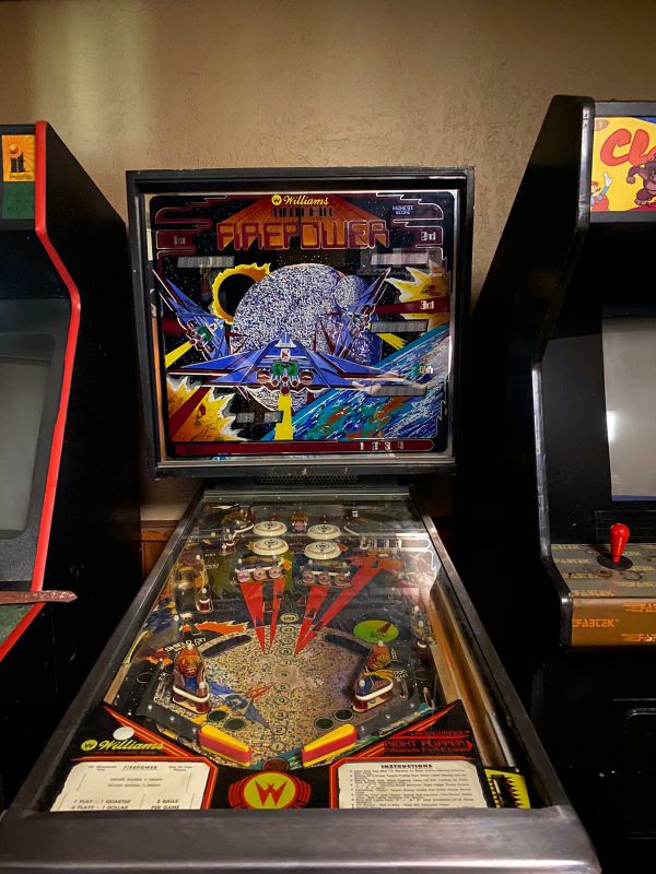 William's MultiBall Firepower Pinball Machine, Fullsize,retro for Sale
