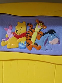 Vintage Winnie the Pooh 100 acre woods step stool. (no potty parts)