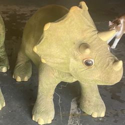 Used Kota The Triceratops Life Size Baby Dinosaur