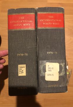 The International Who’s Who directory