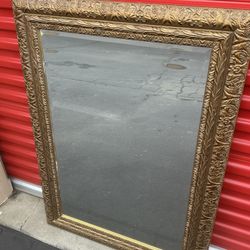 Gold Framed - Beveled Mirror 