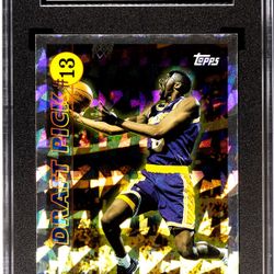 1996-97 Topps Draft Redemption #DP13 Kobe Bryant Lakers Rookie SGC 10 POP 1 🐍 