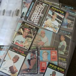 1971 Topps Baseball Cards 1-500 