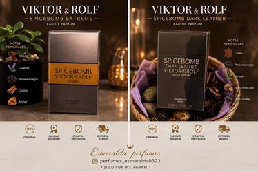 Viktor & Rolf Spicebomb Extreme & Dark Leather EDP 50ml
