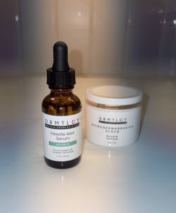 DRMTLGY Needle-less Serum + Microdermabrasion Scrub