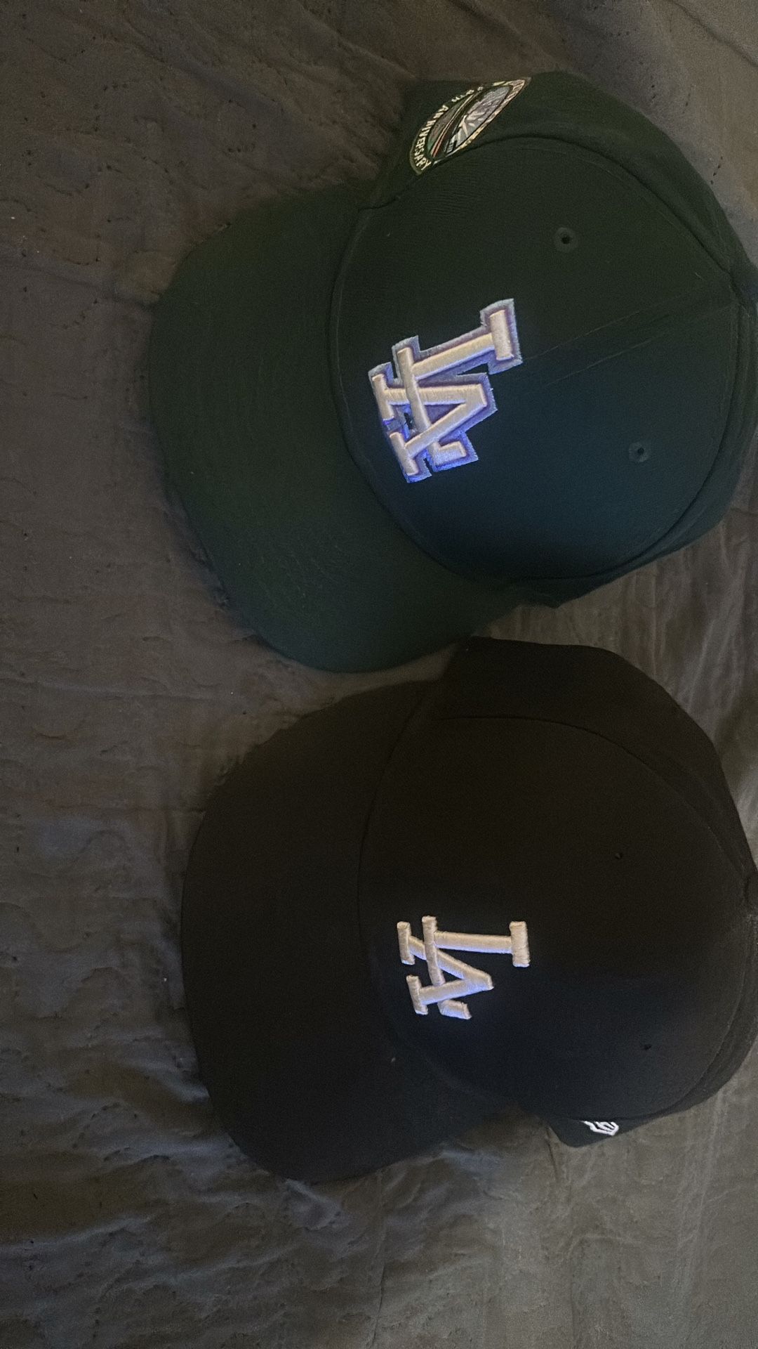 New Era Hats Dodgers Size 7 1/2 Like New One With Patch