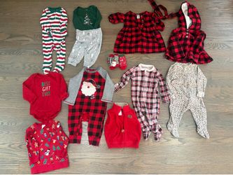 Christmas 6-9 month baby clothing