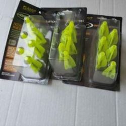 NAP Speedfletch, yellow 6-Pack, NASP #60-870, Brand NEW (speed fletch vanes)