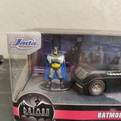 1 32 Animated Series Batmobile W/Batman Figure