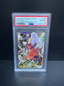 Son Goku God Rare Promo Psa 10