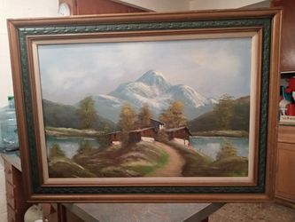 Hermoso Cuadro pintado a mano