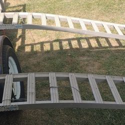 8 Ft Aluminum Loading Planks