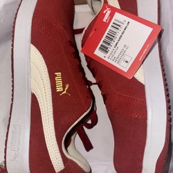 Puma Red Shoes Woman Size 8