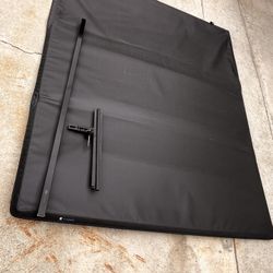 Tyger T1560 Soft Roll-Up Tonneau Cover – Fits Many Short-Bed Trucks