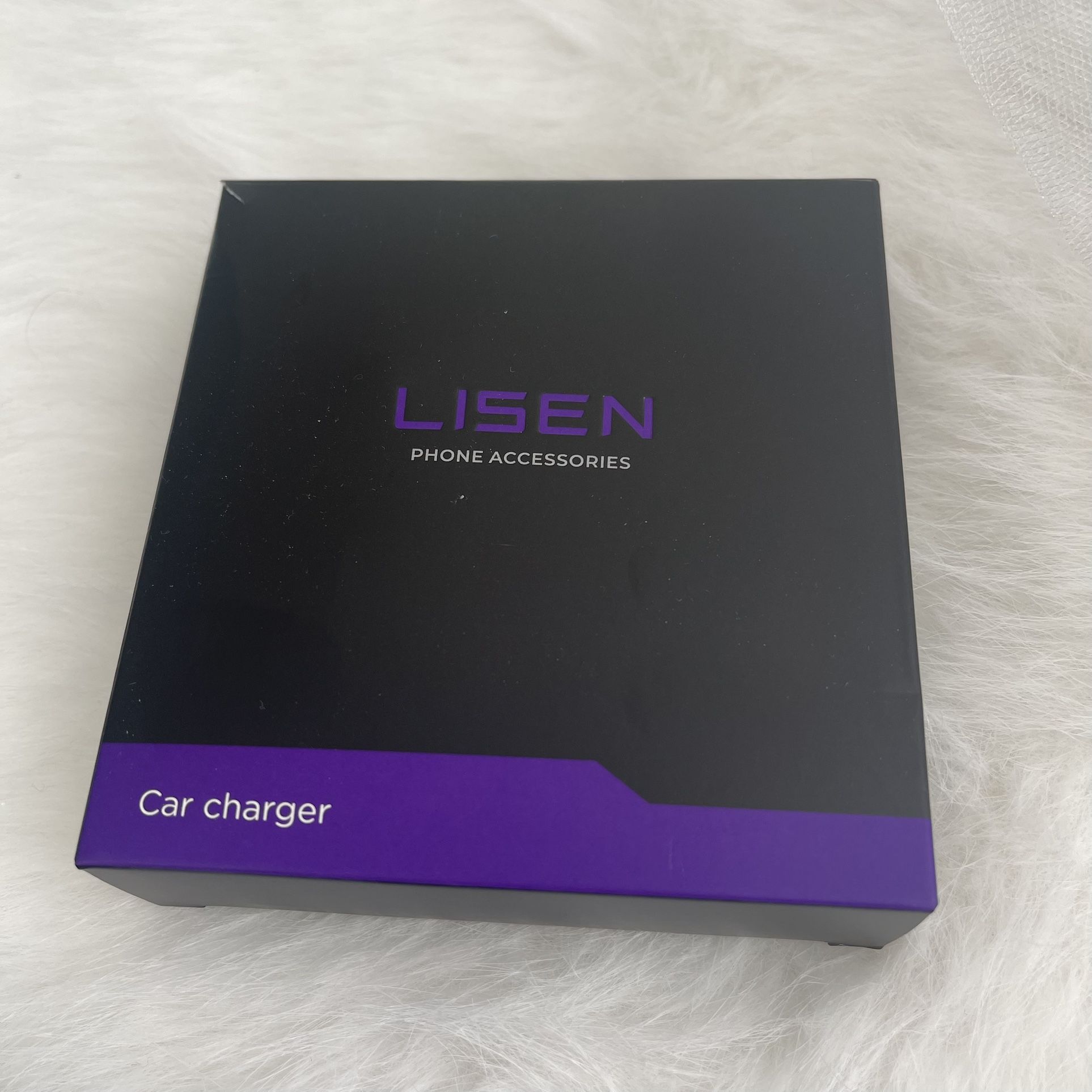 Lisen brand Car A+C charger + C to C Cable