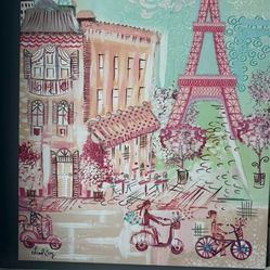 “COME WITH ME TO PARIS" artwork. 16” x 20”