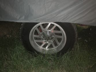 Rims with tires