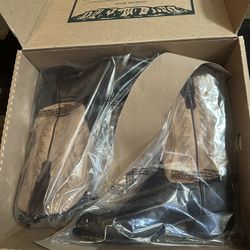 Tecovas Chocolate Smooth Ostrich Boots