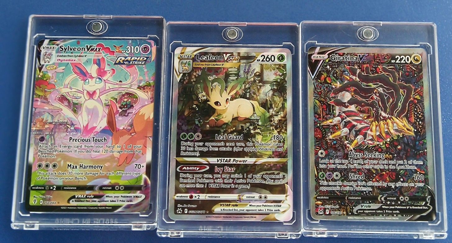 Sylveon Alternative Art.... Giritini Alt Art...Leafeon Vstar