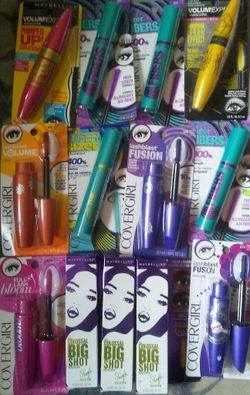 Covergirl & mayblline mascara