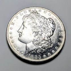 1883-O Morgan Silver Dollar Coin BU UNC