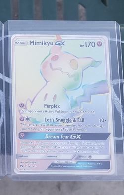Mimikyu GX Secret Rare Rainbow
