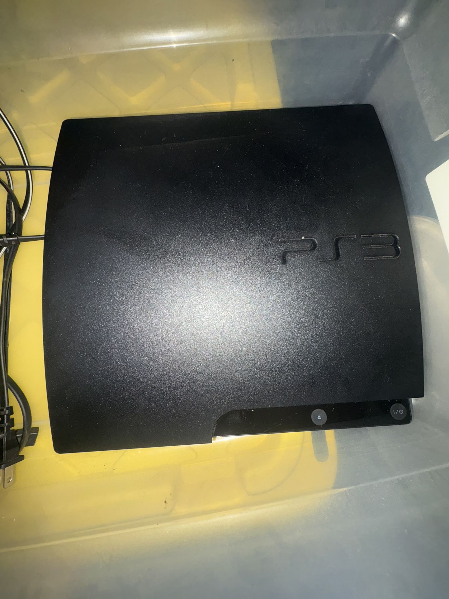 Ps3 with no controller but all cords are included