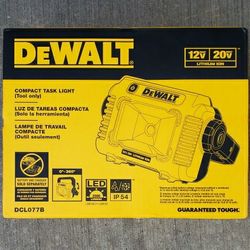 Dewalt 20v Led Task Light Brand New Only Tool