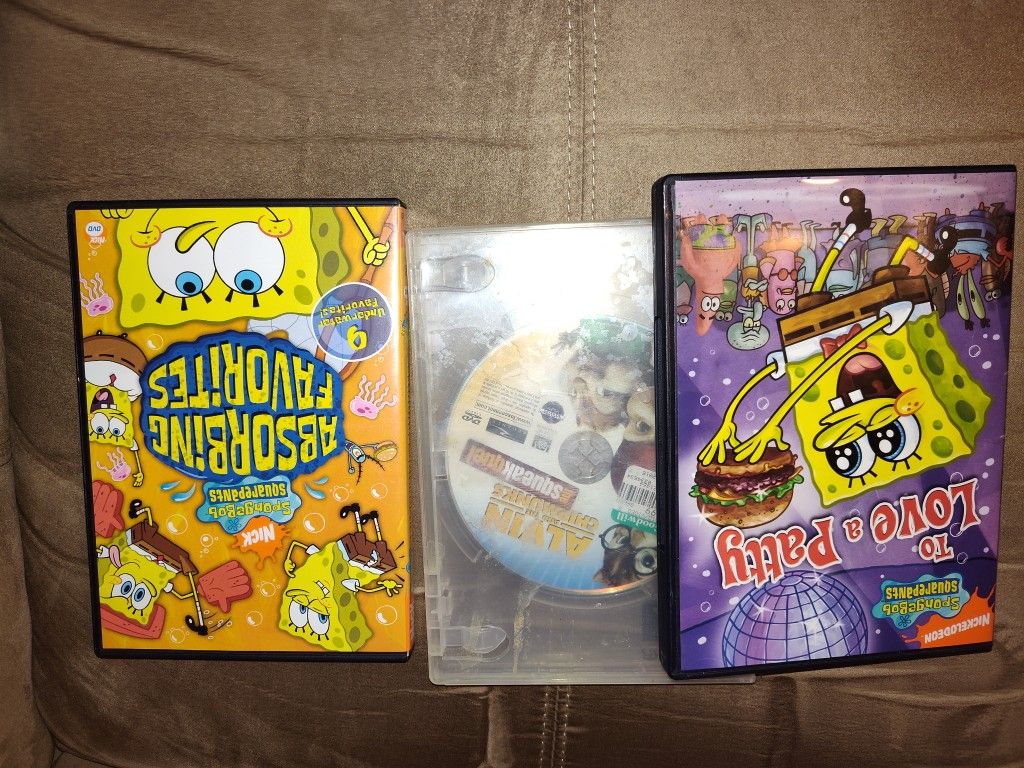 3-kids DVD's