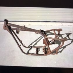 1956 BSA GOLDSTAR MOTORCYCLE FRAME