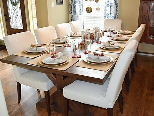 Custom Designed Farmhouse Dining Tables.