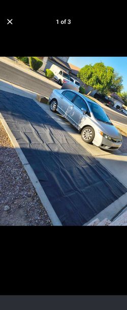 Garage oil spill mat