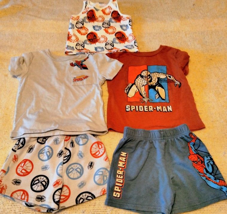 Spiderman 5 Pieces 3T 